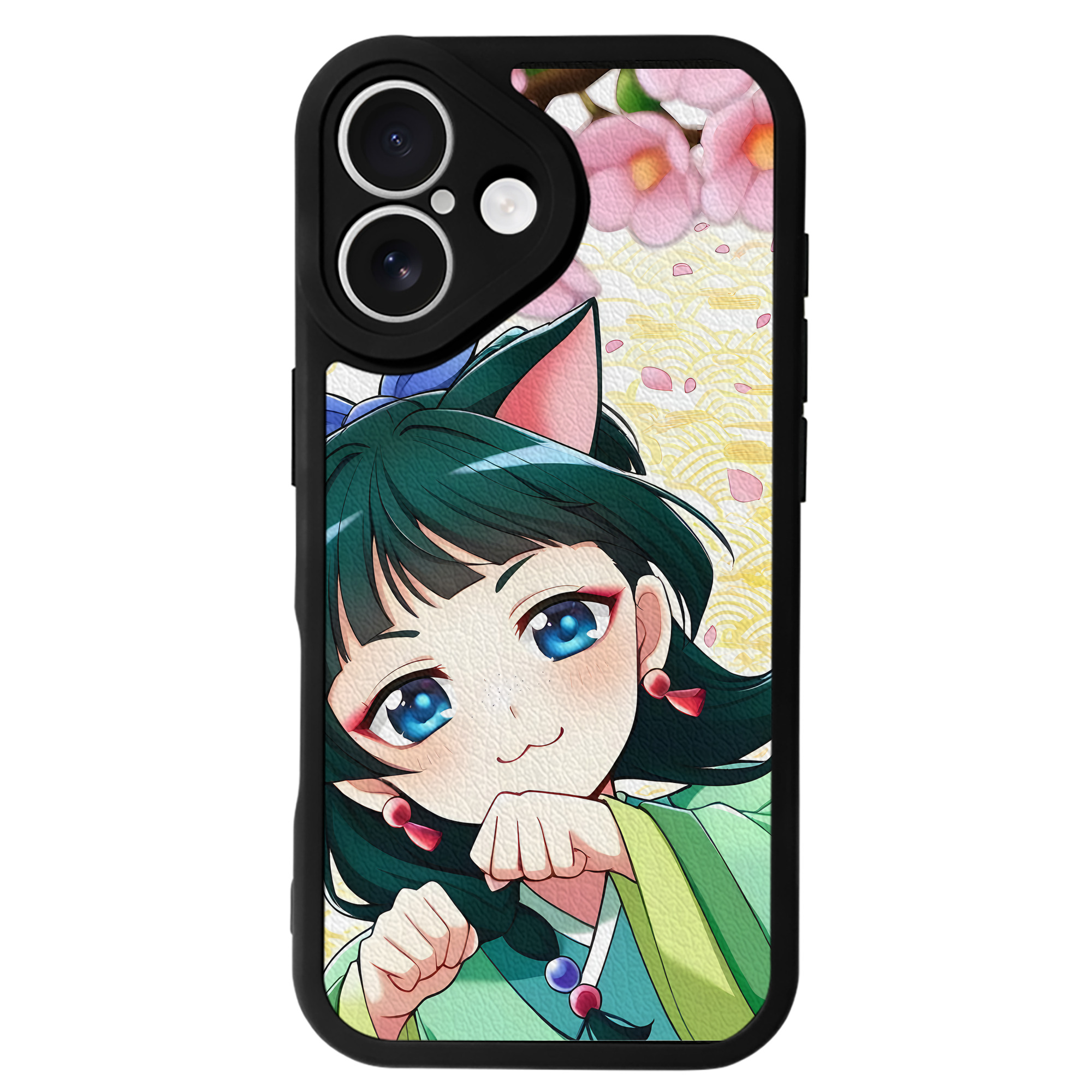 （画像用） 薬屋のひとりごと The Apothecary Diaries 【iPhone 16シリーズ対応】シリコンスマホケース（レザー調） 材質：シリコン